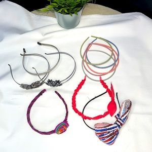 🔥 BEING DONATED Girl’s Headbands set of 11
